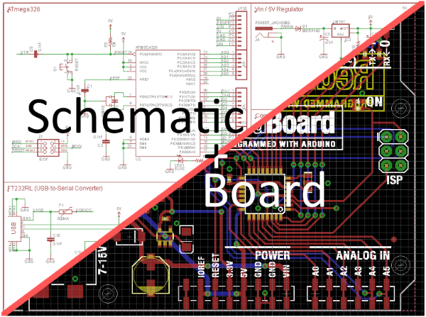 EAGLE PCB Design Software arduino schematic